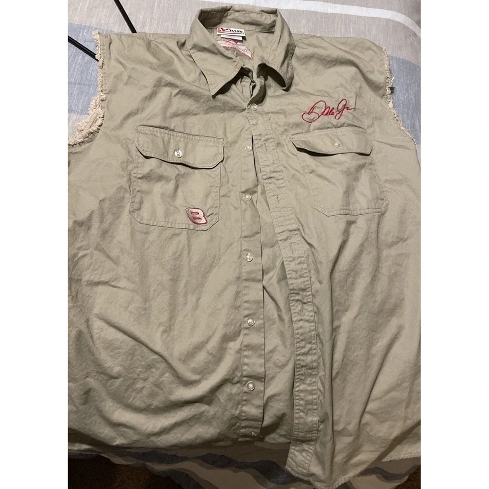 Dale Earnhardt Jr Chase Authentic NASCAR LARGE SHIRT SLEAVELESS